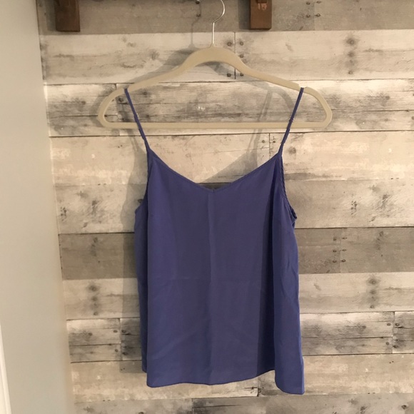 Lily Pulitzer Blue Silk Cami - Picture 2 of 5
